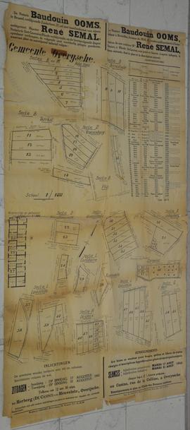 Openbare verkoop goederen (verschillende percelen)