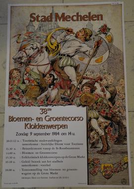 38ste bloemen- en groentencorso. Klokkenwerpen