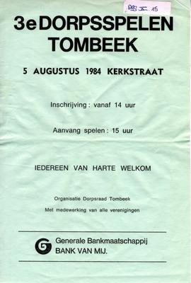 3e dorpsspelen Tombeek