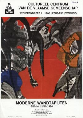 Moderne wandtapijten in De Bosuil, Cultureel Centrum van de Vlaamse Gemeenschap