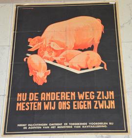 Nu de anderen weg zijn, mesten wij ons eigen zwijn