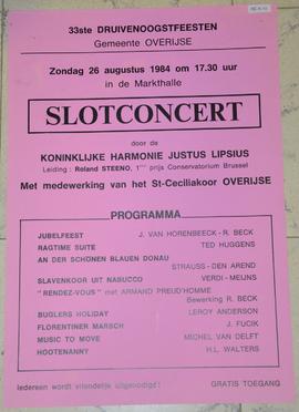 Slotconcert door de Koninklijke Harmonie Justus Lipsius