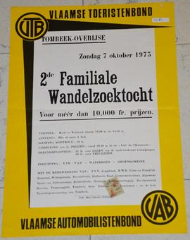 2de familiale wandelzoektocht, organisatie V.T.B.-V.A.B., Waterhoen, Groenkomitée