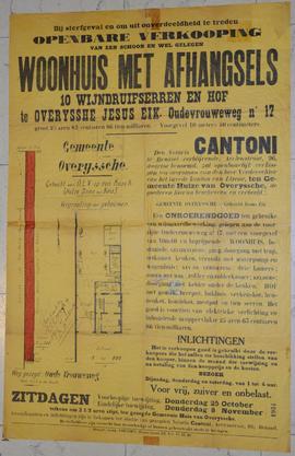 Woonhuis met afhangsels te Overijssche - Jezus-Eik